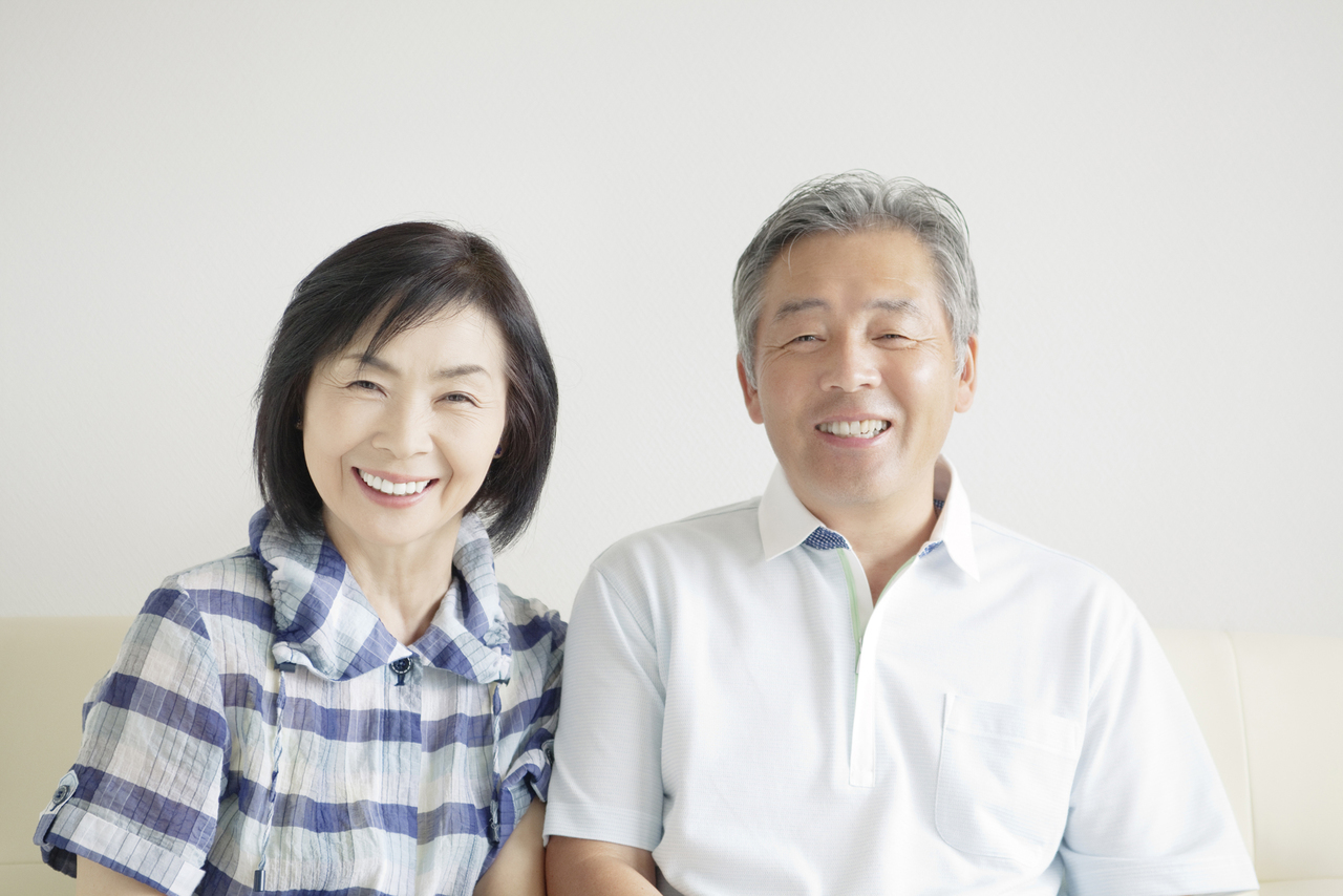 安心する夫婦